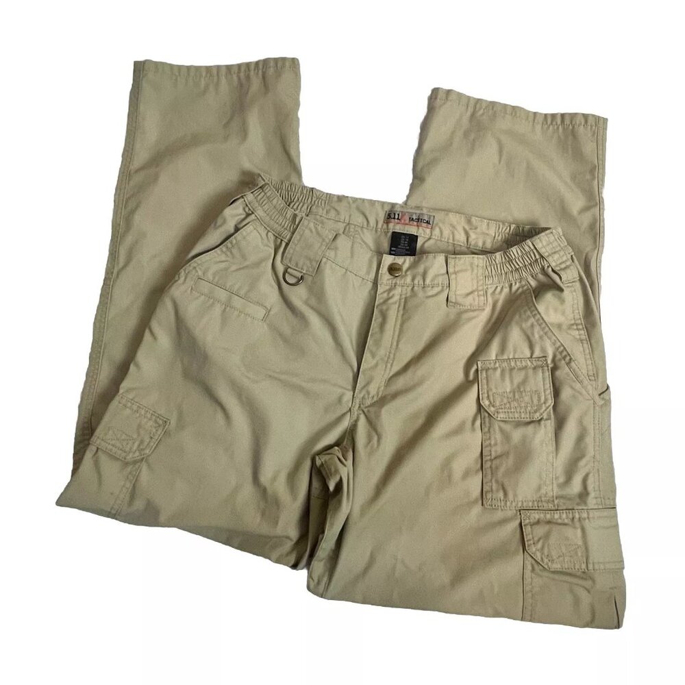 5.11 Tactical Cargo Pant Women 14 Reg Taclite Pro Ripstop Khaki Police Utility